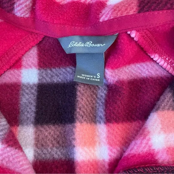 Eddie Bauer Women’s Fleece Pullover Sz-S - Picture 3 of 9